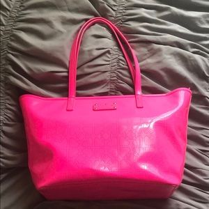 Kate Spade Harmony Patent Leather Large Tote